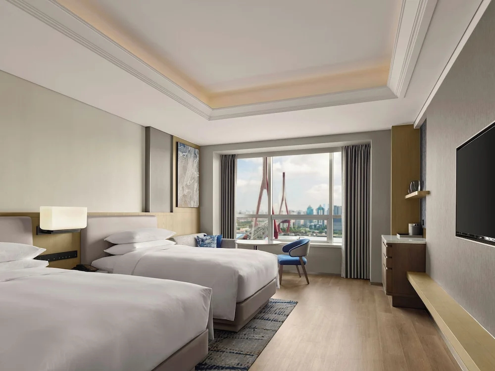 Shanghai Marriott Hotel Yangpu Riverside - Chambres