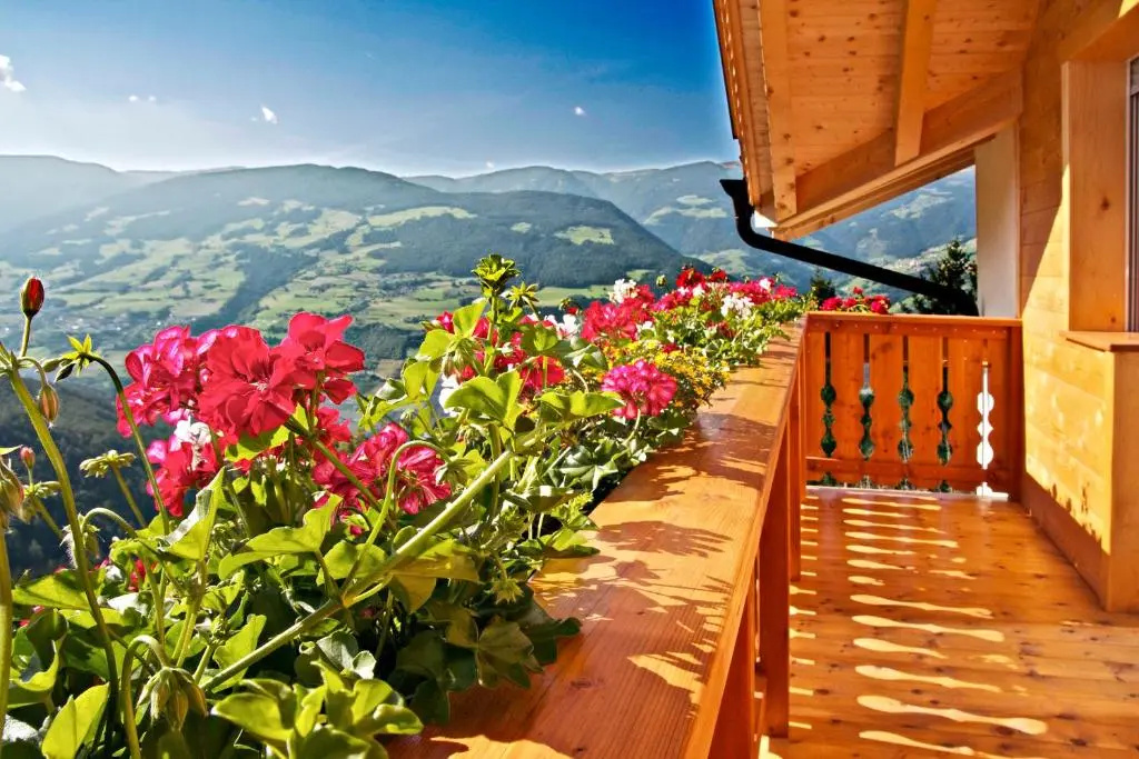 Apartment with mountain view