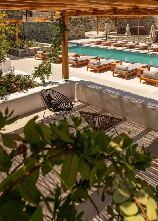 Standard Family room with pool view