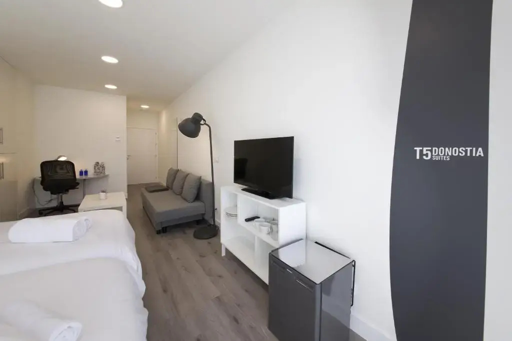 Pensión T5 Donostia Suites - Chambres
