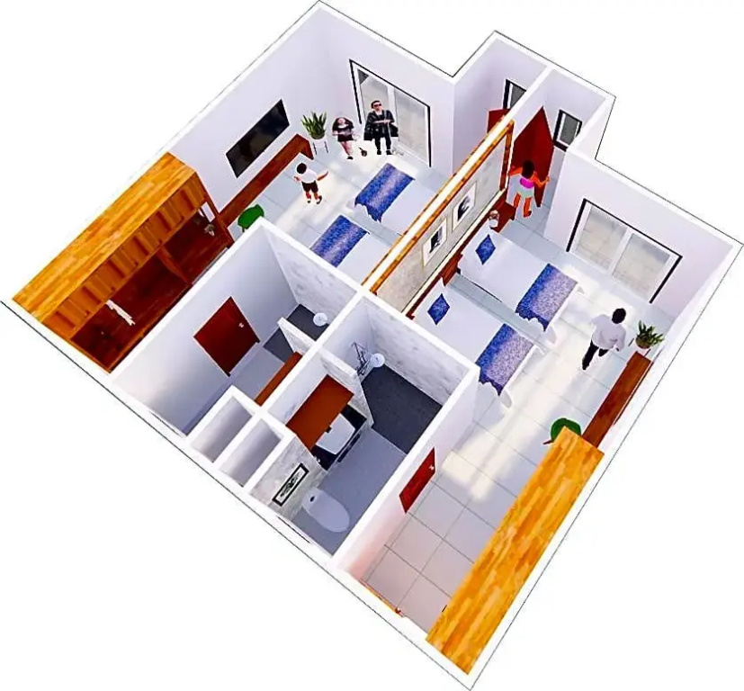 Kaw Kwang Beach Resort - Chambres