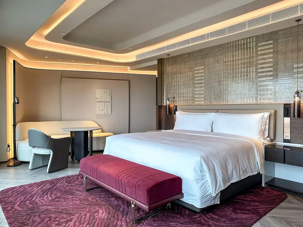 Double Junior Suite Living Area (full double bed)