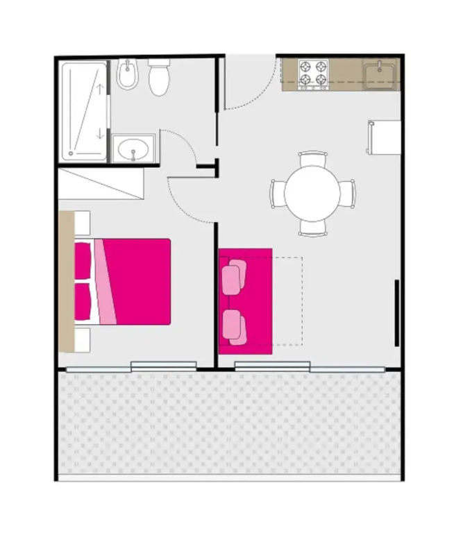 1 Bedroom Prestige Apartment with sea view