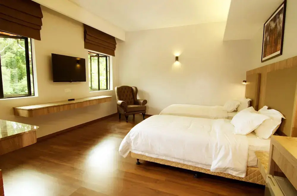Superior Double room with garden view (twin beds)