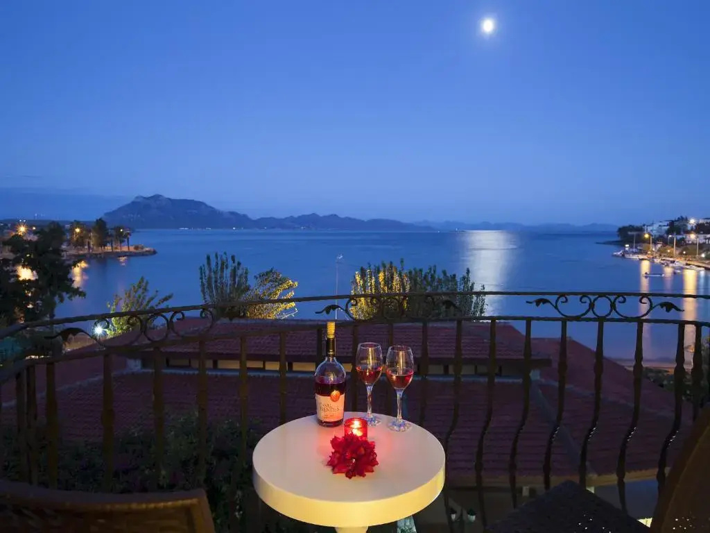 Standard Double room with balcony and with sea view (full double bed)