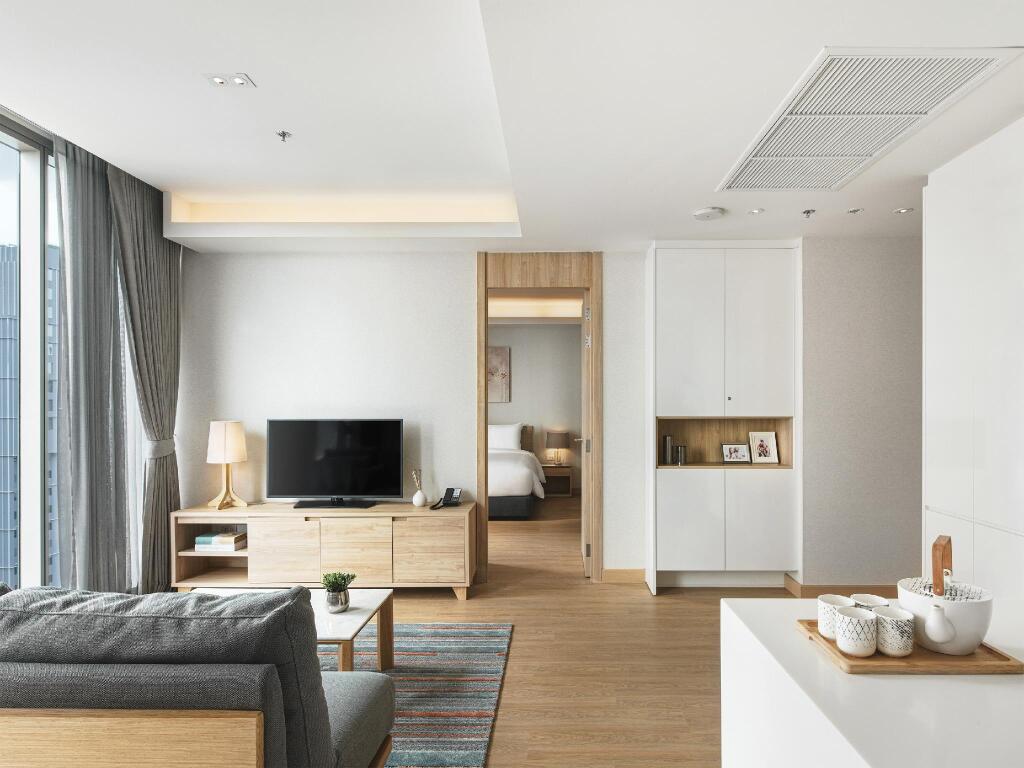 Апартаменты Superior c 1 комнатой в Oakwood Suites Bangkok