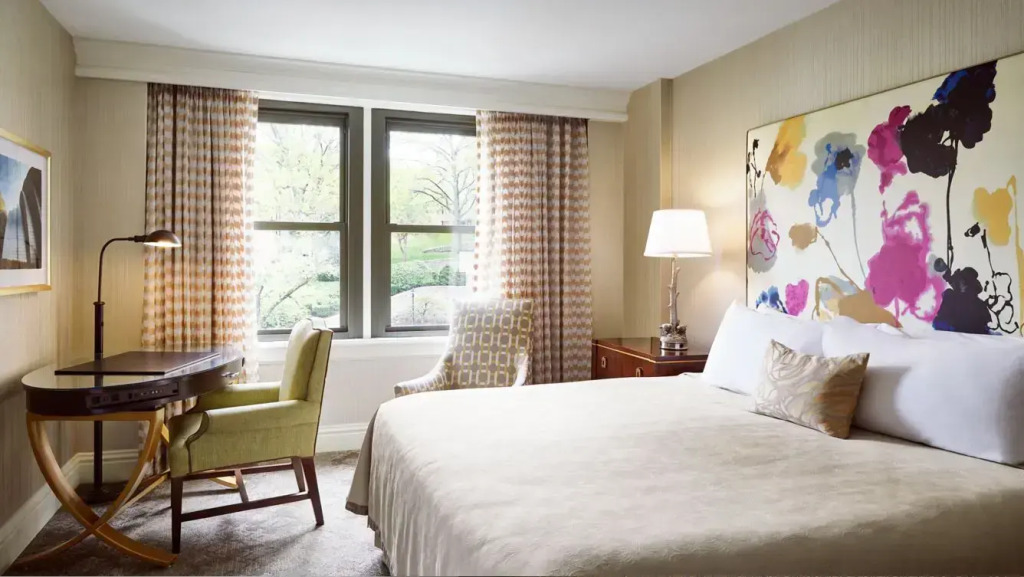 標準四人房，雙人床