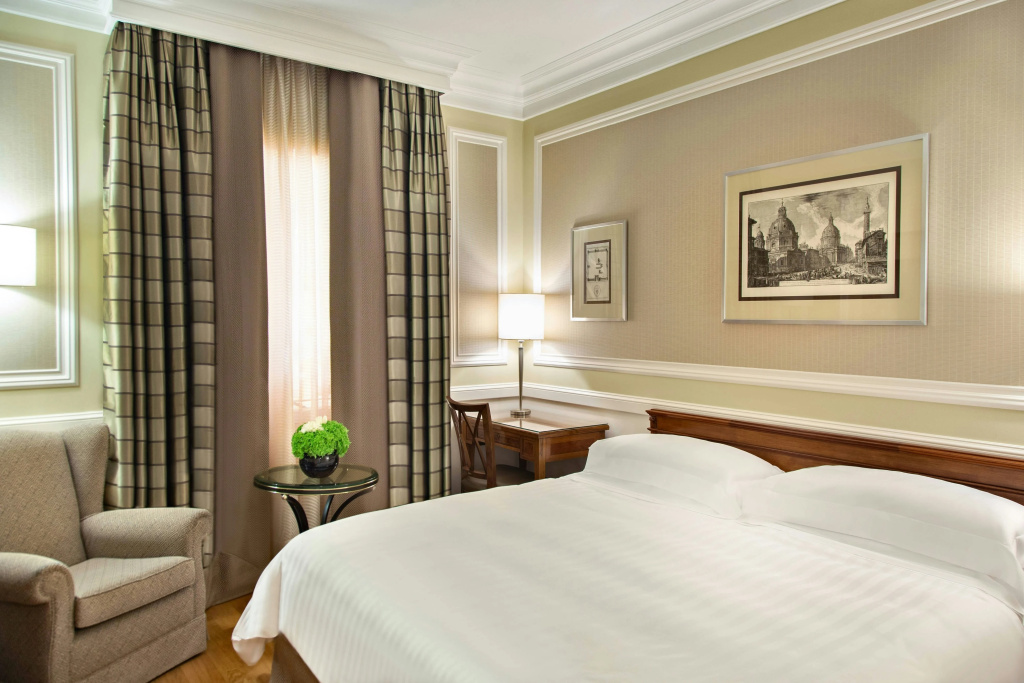 Отель Rome Marriott Grand Hotel Flora в Риме