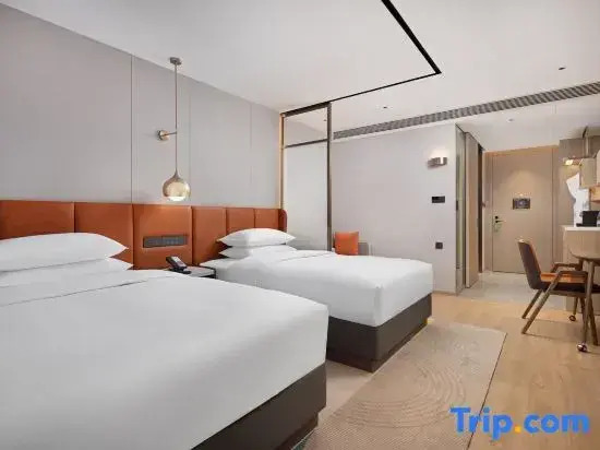 Двухместный номер Standard с видом на сад 2 отдельные кровати в Home2 Suites by Hilton Suqian Siyang