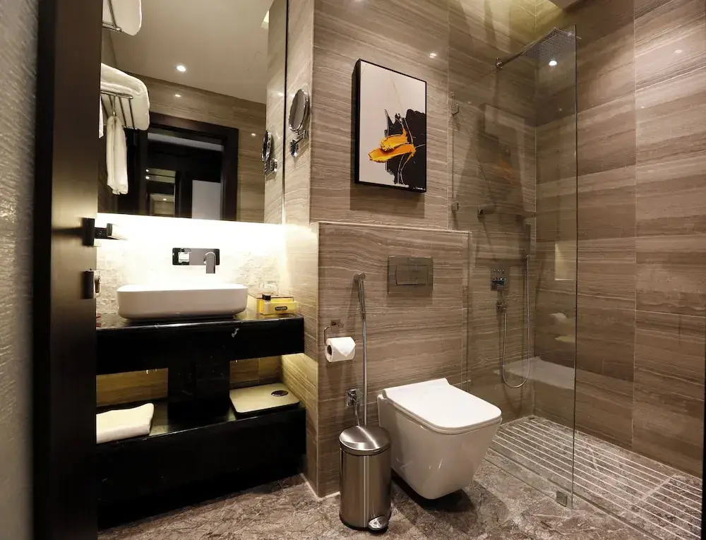 Standard Double room with balcony and with city view (twin beds)