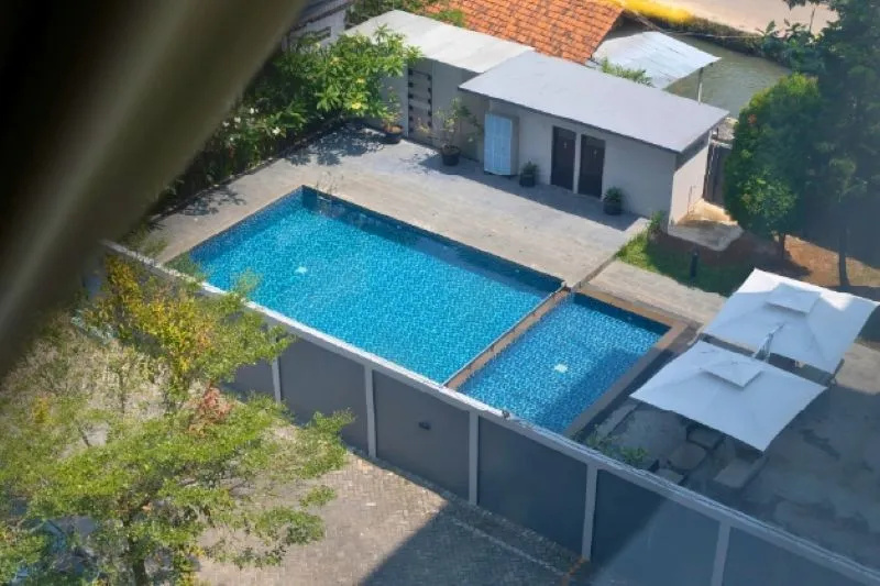Superior Double room with pool view (full double bed)