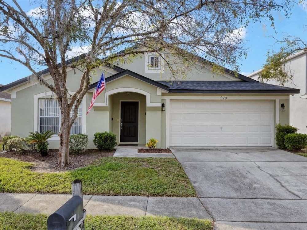 Villa Minutes From Disney 4bd 3bt Private Pool & Games 4 Bedroom Home