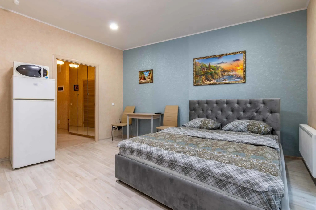 Студия c 1 комнатой с балконом в DreamHouse