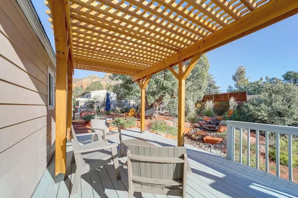 Walk to Trails! West Sedona Retreat w/ Deck & Yard