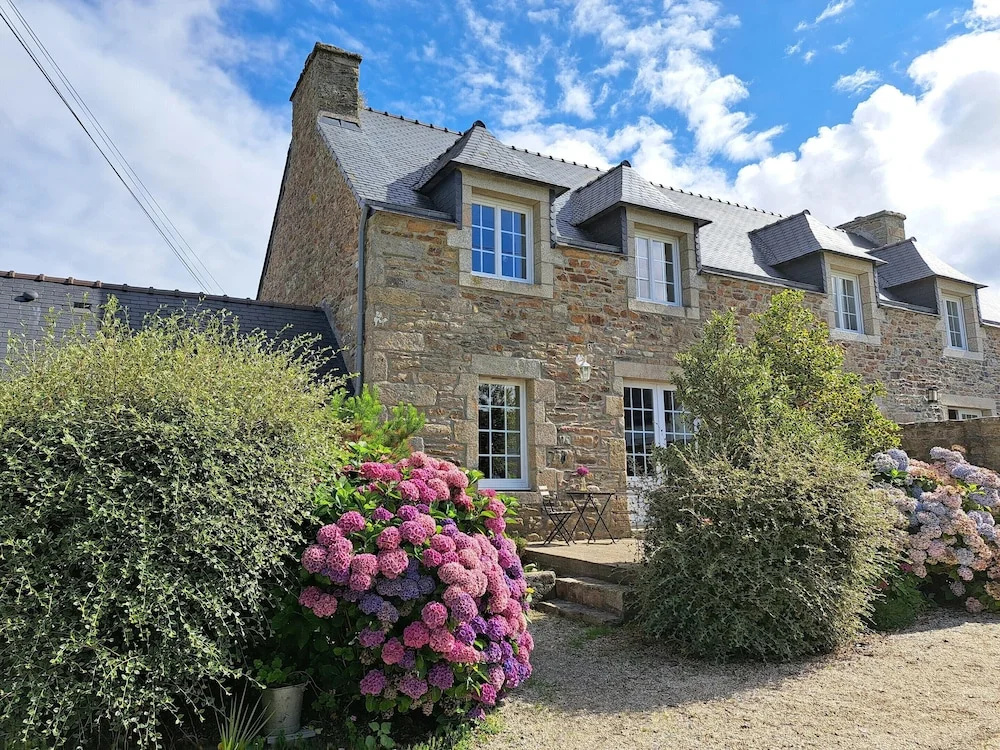 Stone House in Brittany Near the Sea