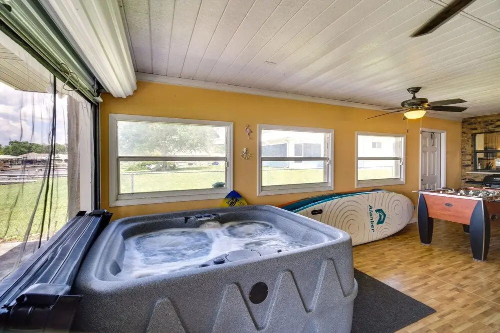 Lake Francis Lily Pad - Home w/ Hot Tub & Dock!