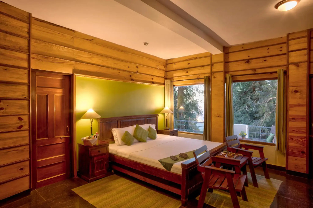 The Hermitage Kanatal - Chambres