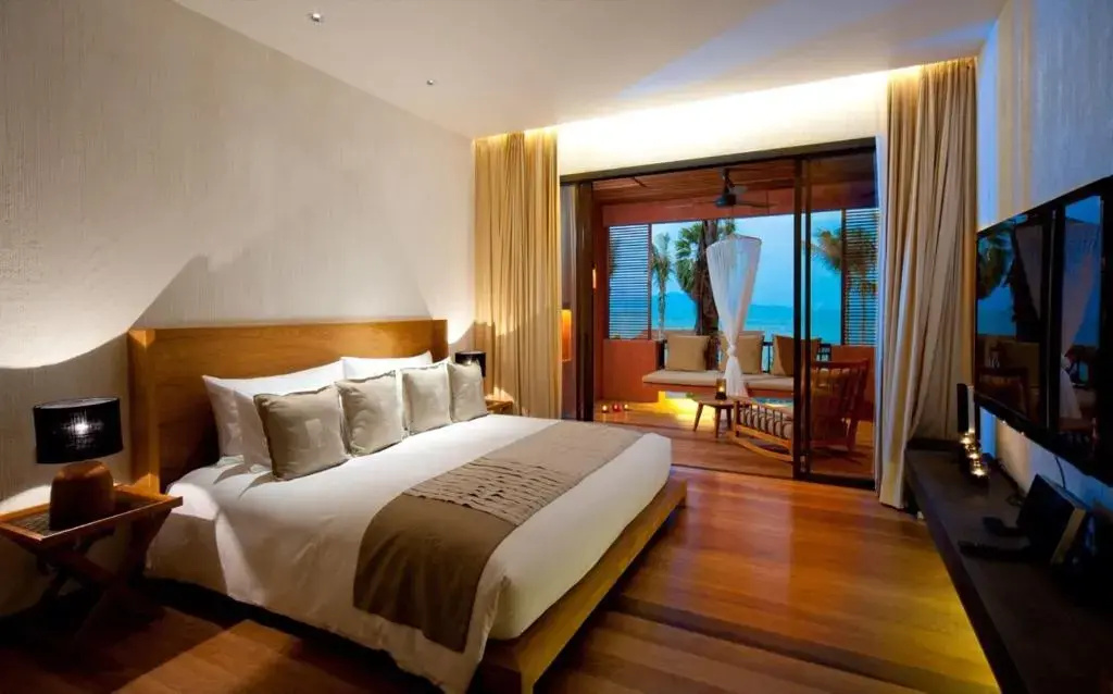 Double room with sea view (full double bed)