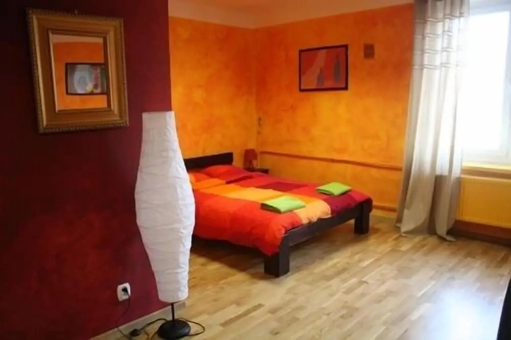 Одноместный семейный номер Standard двуспальная кровать в El hostel