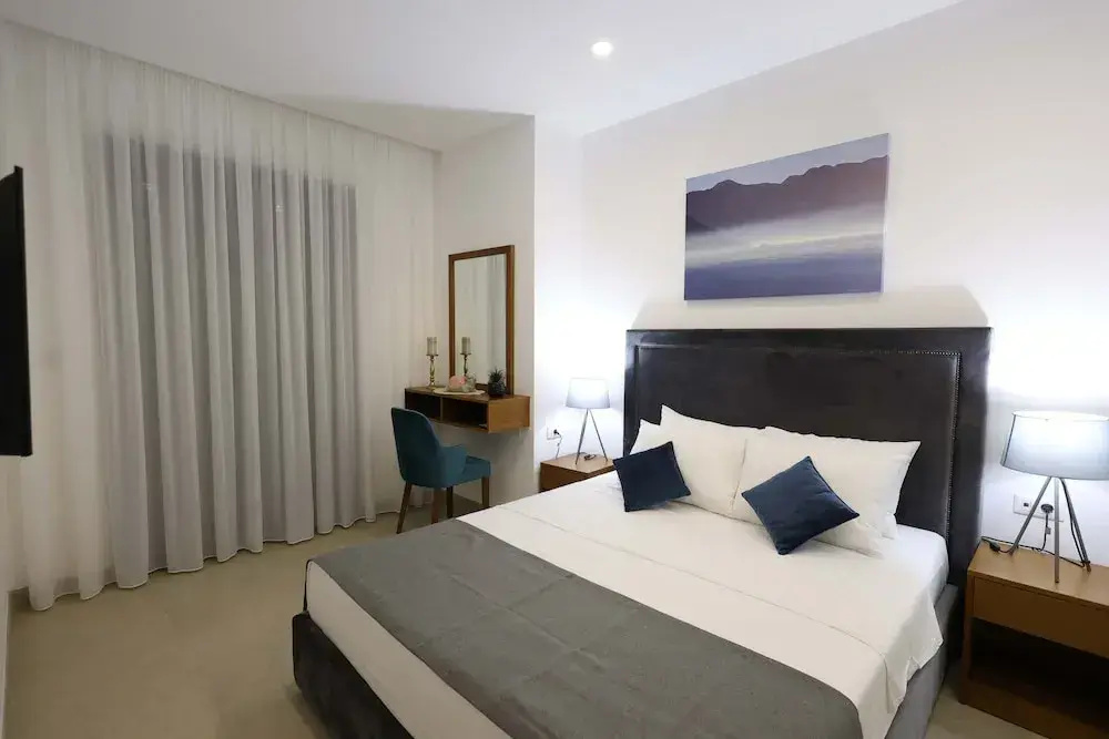 1 Bedroom Apartment with balcony and with partial sea view