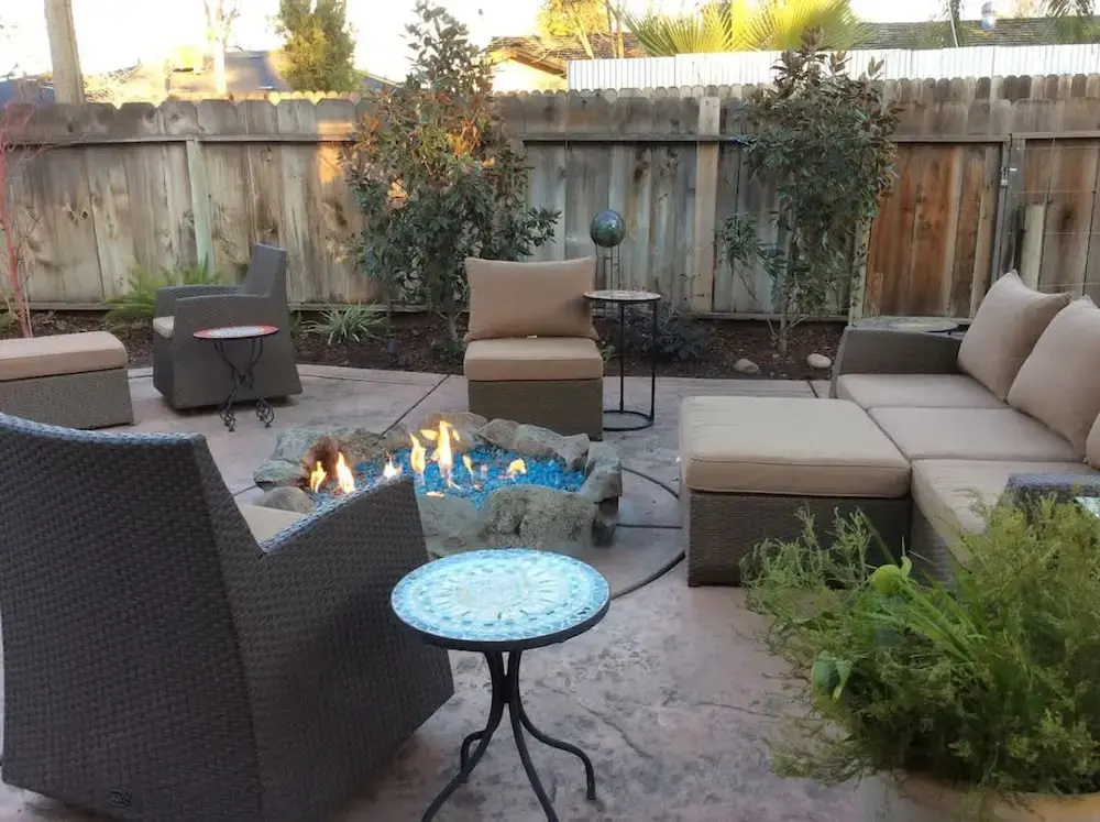 Seq Parks-hot Tub Fire Pit Koi Pond Outdoor Kitch