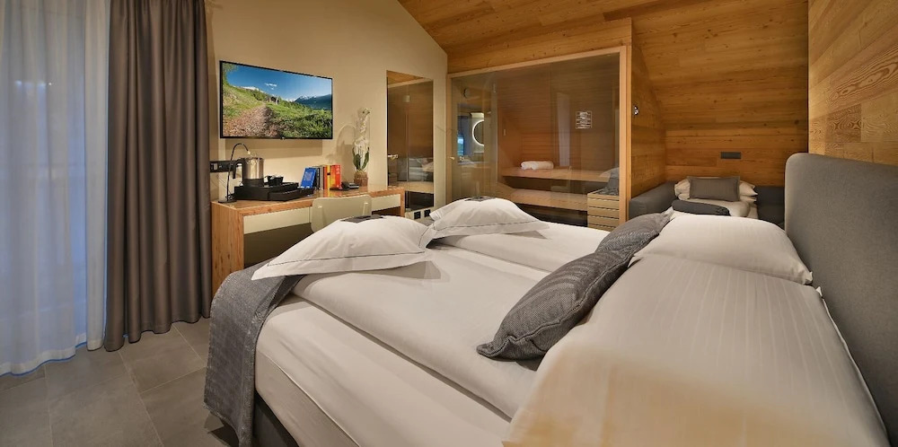 Трёхместный номер Deluxe с балконом в Hotel Sporting - Family Hospitality