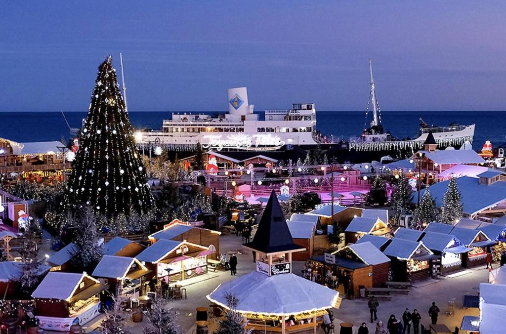 50m de la plage et 5min du marché de Noël du Barcarès
