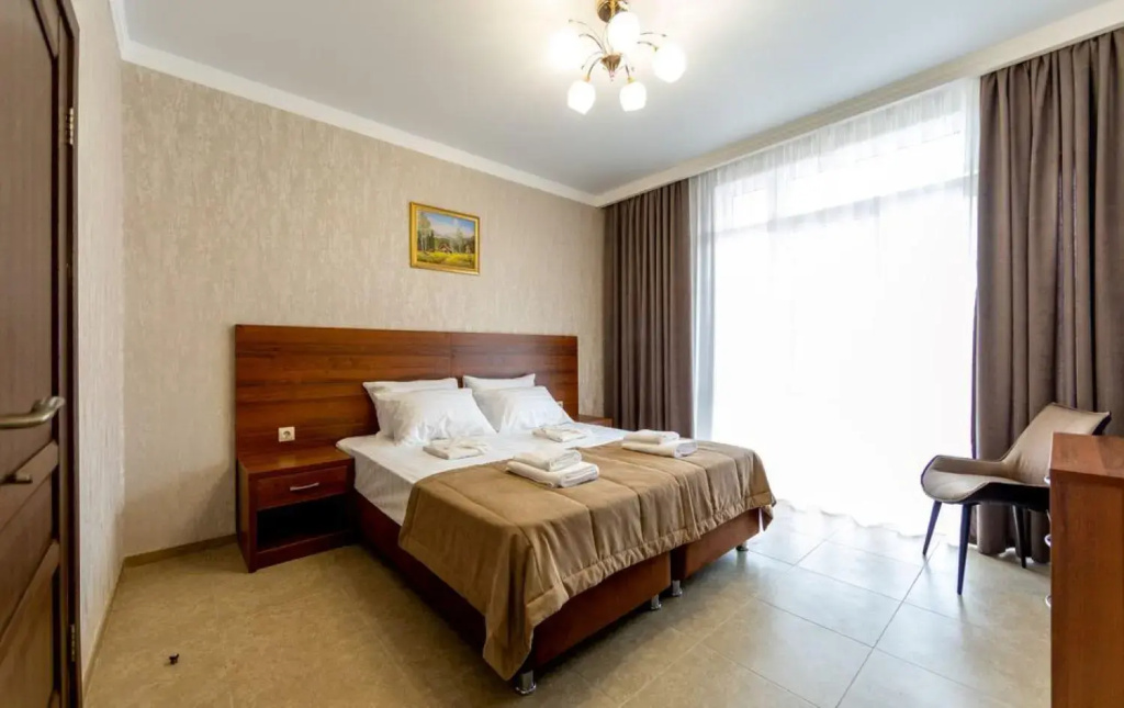 2 Bedrooms Premium Double Apartment with balcony (full double bed)