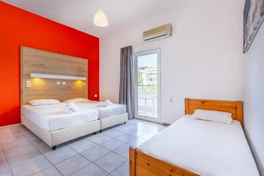 Standard Quadruple room with balcony
