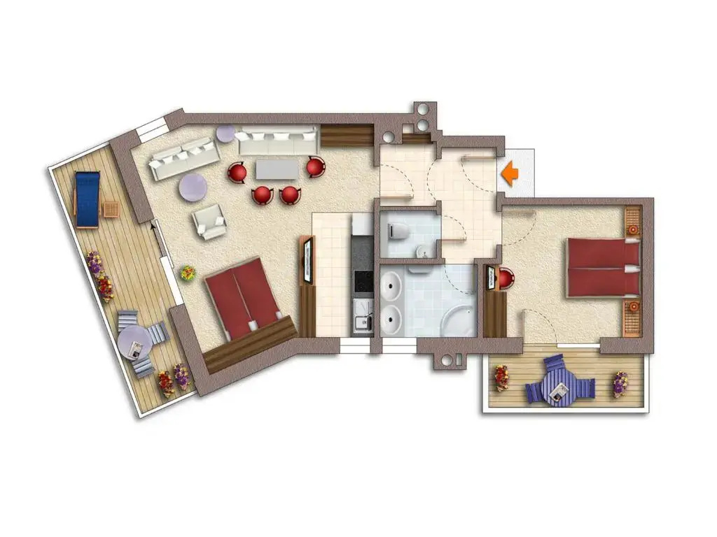 1 Bedroom Apartment
