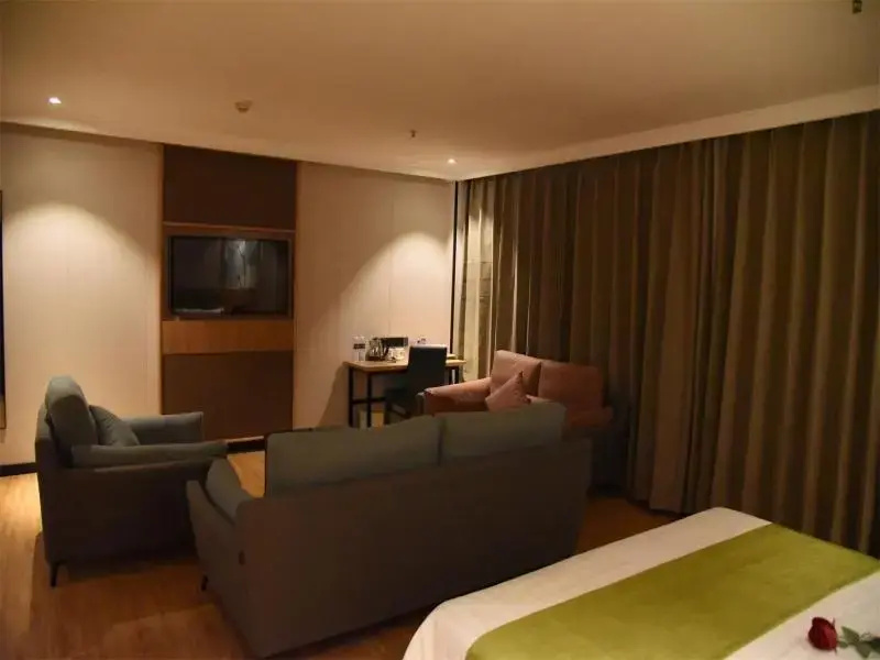 GreenTree Inn Jining Jinxiang Jinmanke Avenue Express Hotel - Chambres