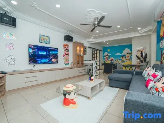 ShinChan Chill 14pax Homestay@Bukit Indah