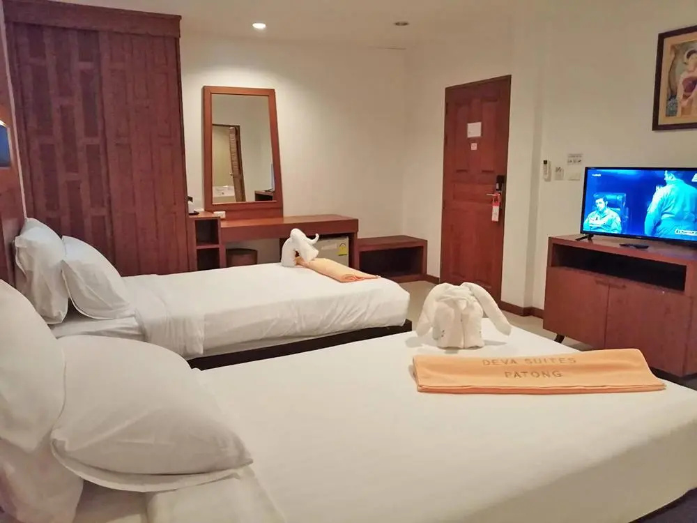 Deluxe Double room twin beds