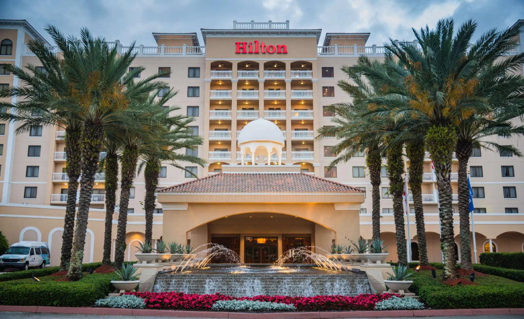 Hilton St. Petersburg Carillon Park - Chambres