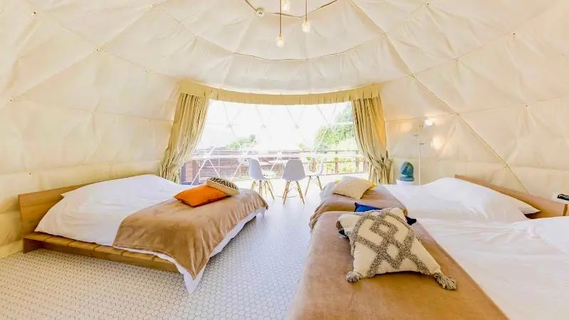 Yufuin Onsen Glamping Kaze No Hibiki
