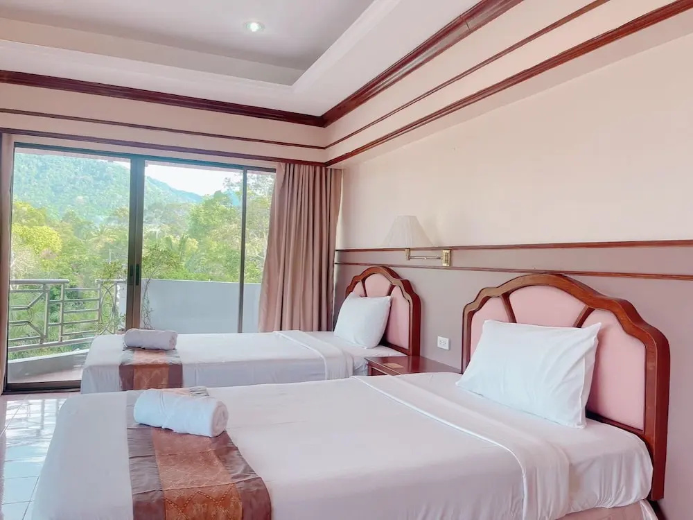 Standard Double room with balcony and with sea view (twin beds)