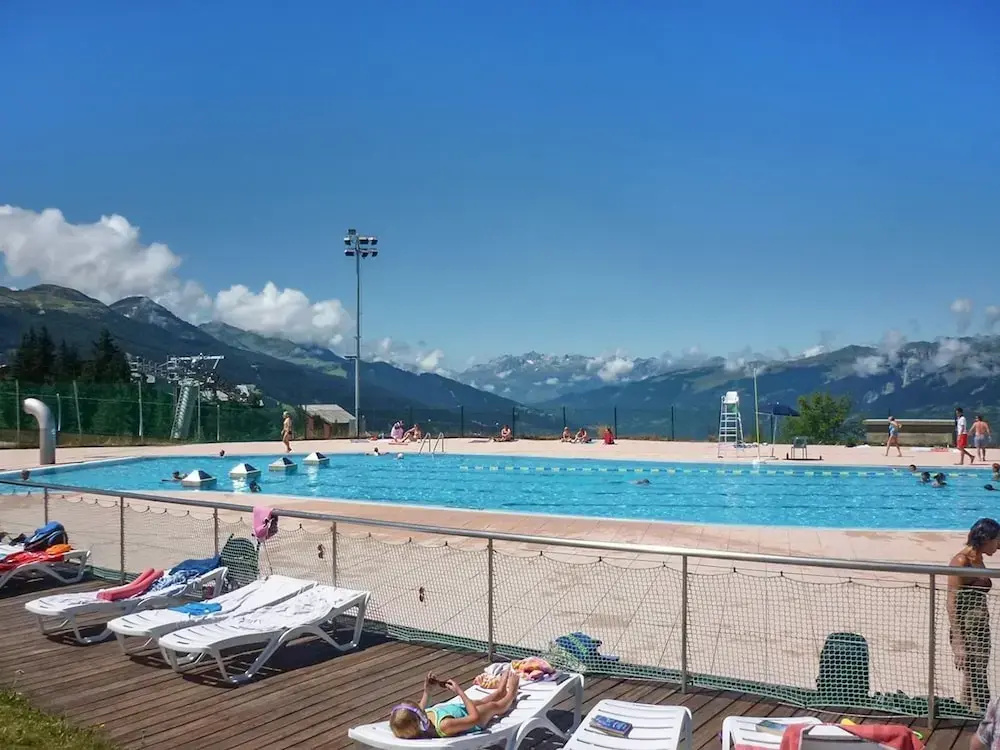 Apartment with One Bedroom in Les Arcs 1800, with Wonderful Mountain View, Pool Access, Balcony