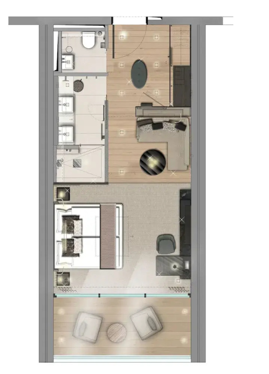 Deluxe room with balcony