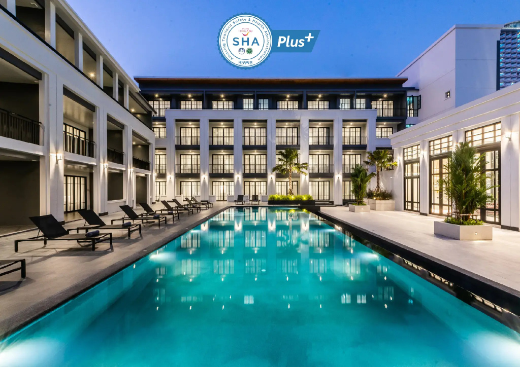 One Patio Hotel Pattaya Room Type - Deluxe Double room (full double bed)