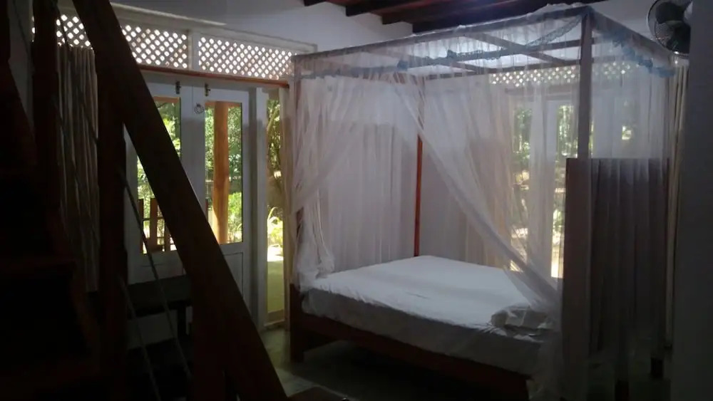 標準四人家庭房，配有雙人床