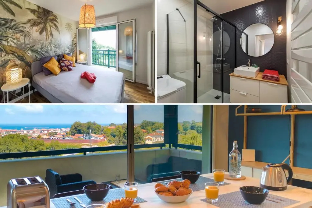 Voir la photo 3 — Ilunabarra - Appartement Calme, Vue Mer, Parking - WiFi & Netflix