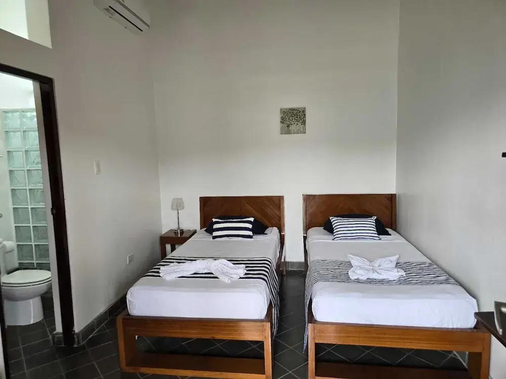 Hotel Cafe Azul - Chambres