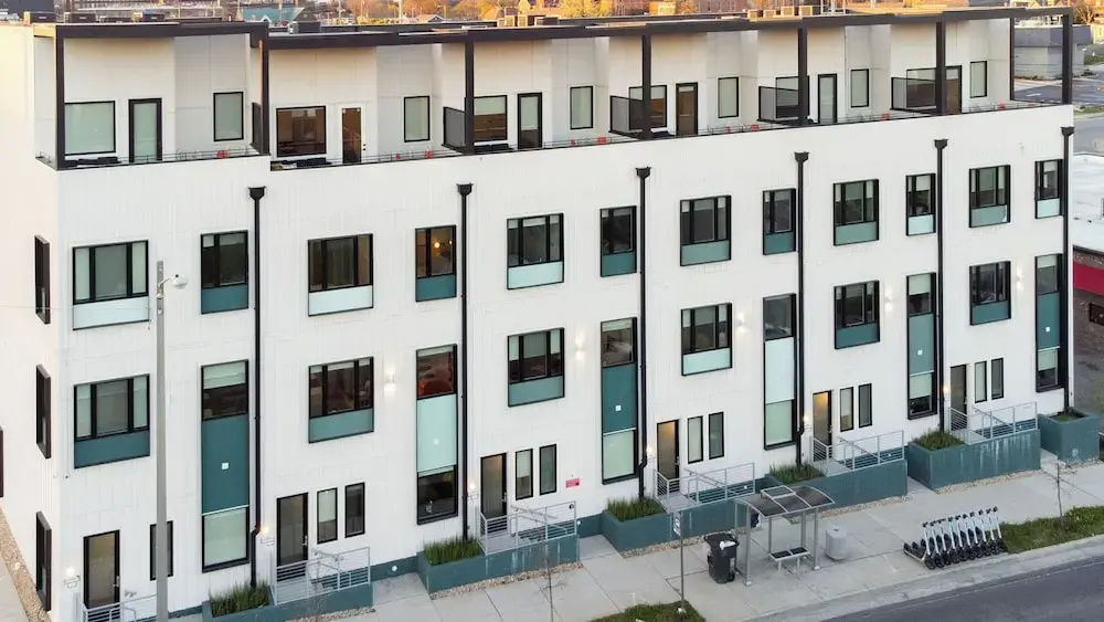 Sleeps 44 4 Themed Lofts w/ Skyline Balconies, Neon Backdrops & Glam Kitchensperfect for Nashville Group Stays The Swift Retreat by Avantstay