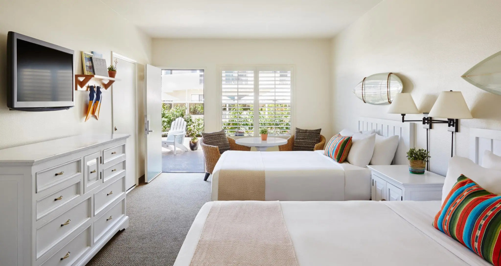 Standard Double room with balcony and with pool view (full double bed)