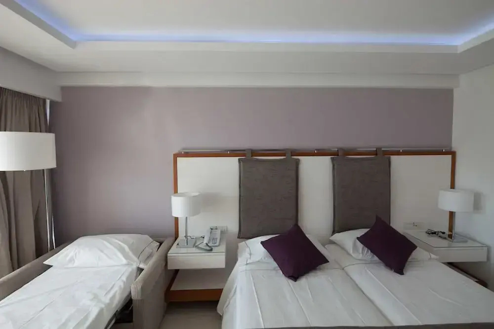 Superior room with balcony and with water view