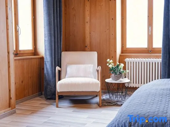Gruyère House with Fireplace and Views of the Alps