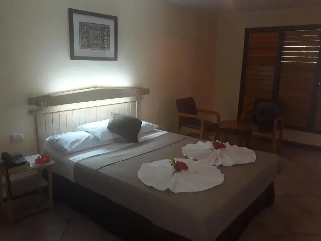 Deluxe Double room with pool view (full double bed)