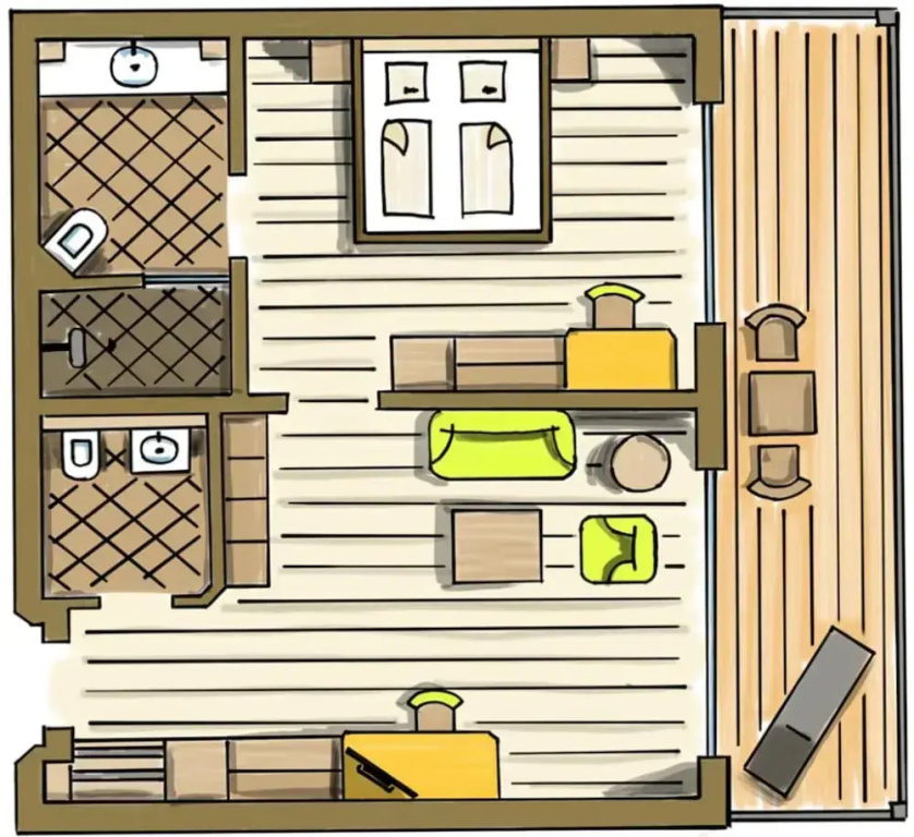 Premium Suite with balcony