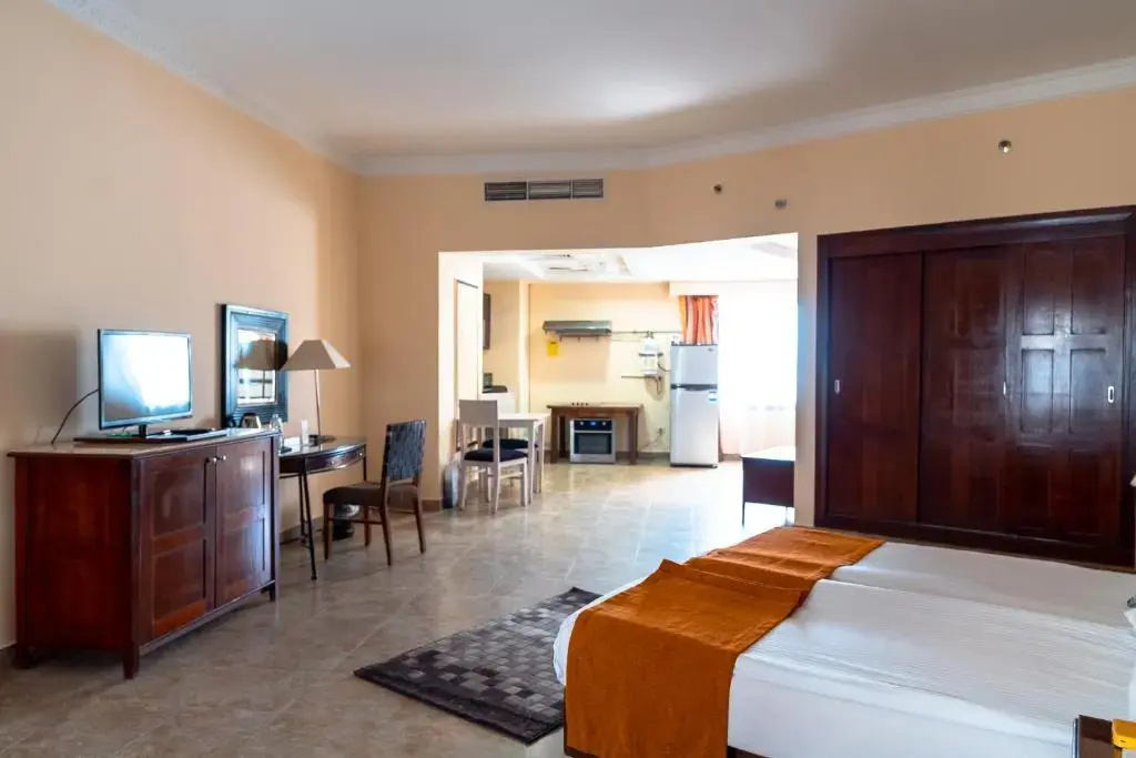 Double Studio twin beds