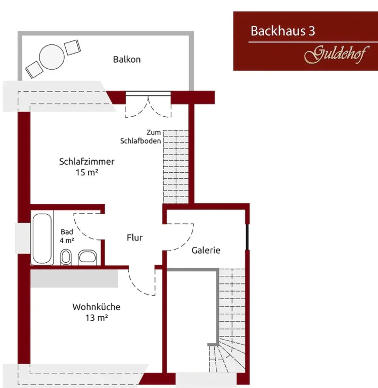 Standard room with balcony